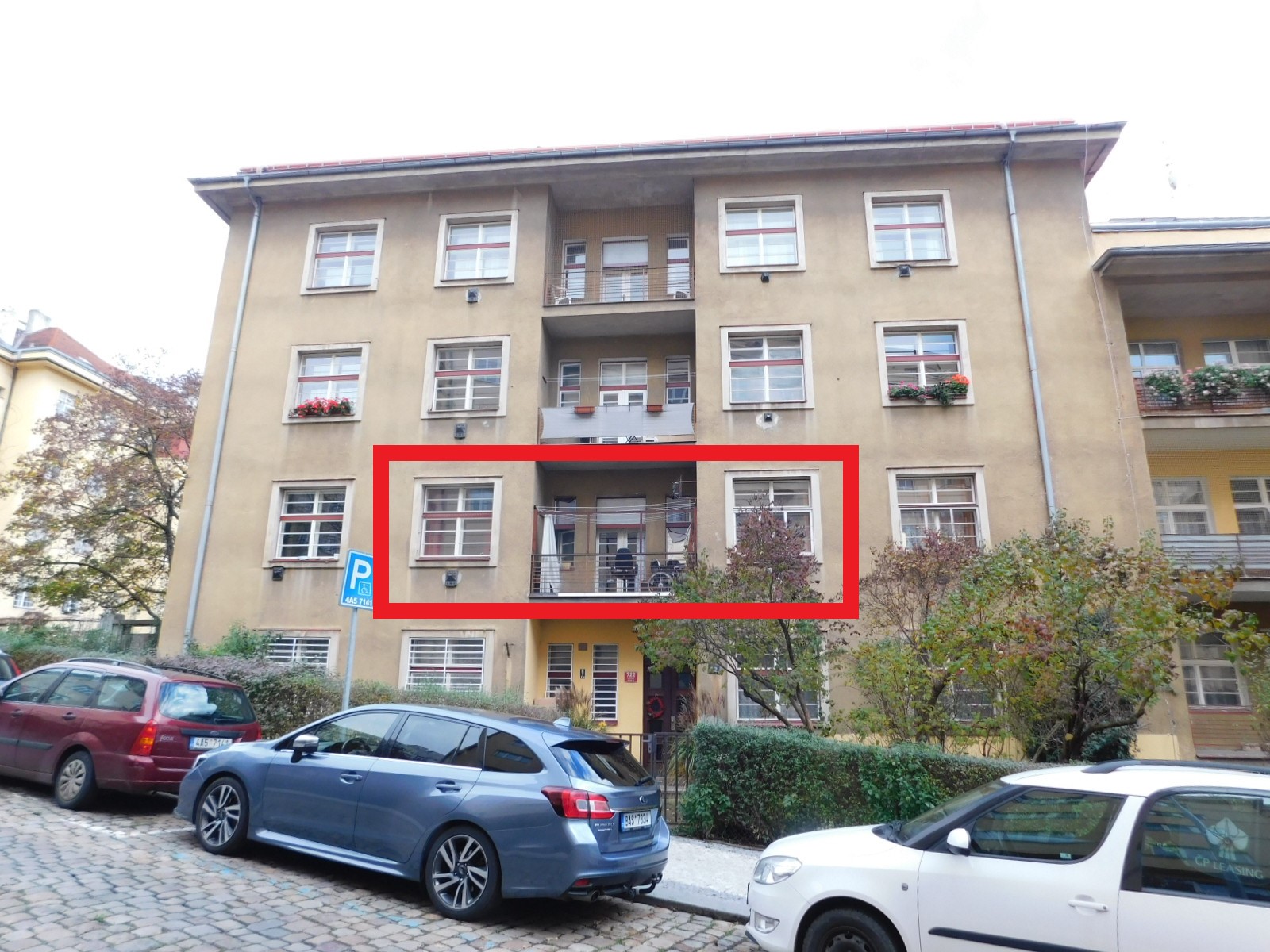 Prodej družstevního bytu 1+1+L o výměře 51m2 + 4m2 lodžie, ul. Tolstého, Praha 10 - Vršovice - byt do 60 m2